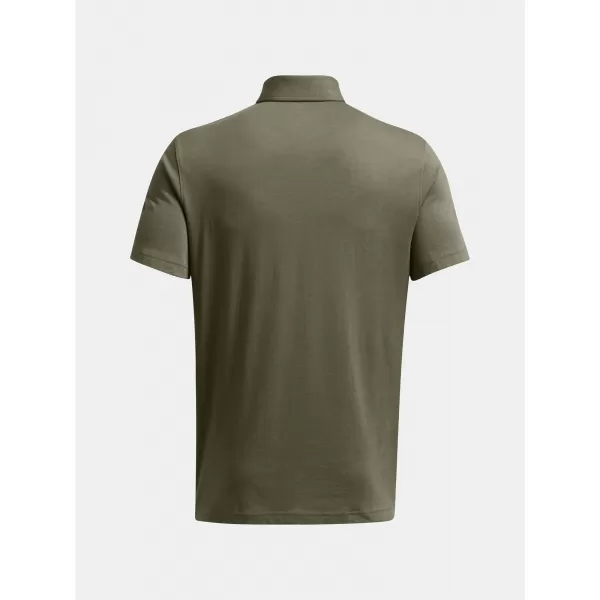  Férfi póló UNDER ARMOUR ICON POLO 1386608-390 ZÖLD 