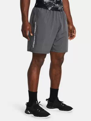 Férfi rövidnadrág UNDER ARMOUR WOVEN WDMK SHORTS 1383356-025 SZÜRKE
