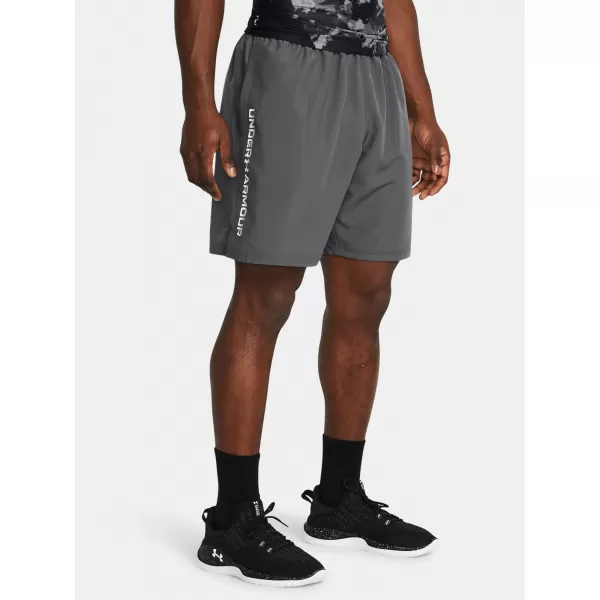  Férfi rövidnadrág UNDER ARMOUR WOVEN WDMK SHORTS 1383356-025 SZÜRKE 