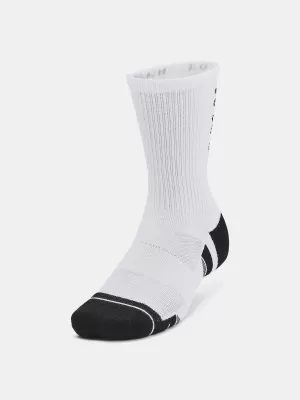 Zokni UNDER ARMOUR PERF TECH NOV CREW (3 PÁRY) 1379515-101 FEHÉR