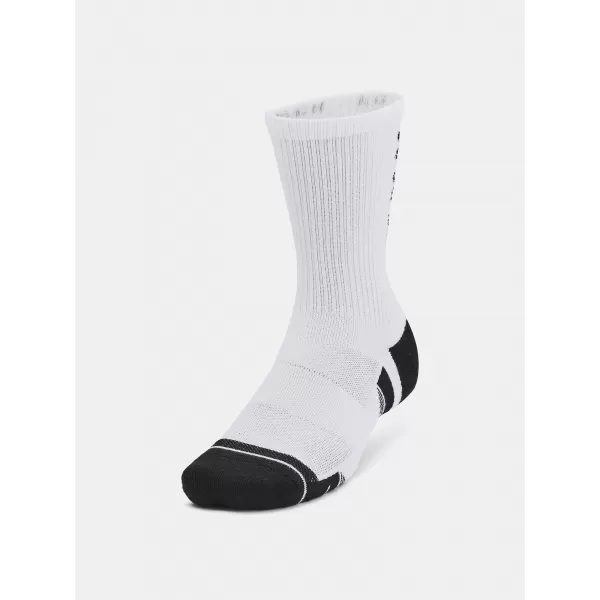  Zokni UNDER ARMOUR PERF TECH NOV CREW (3 PÁRY) 1379515-101 FEHÉR 