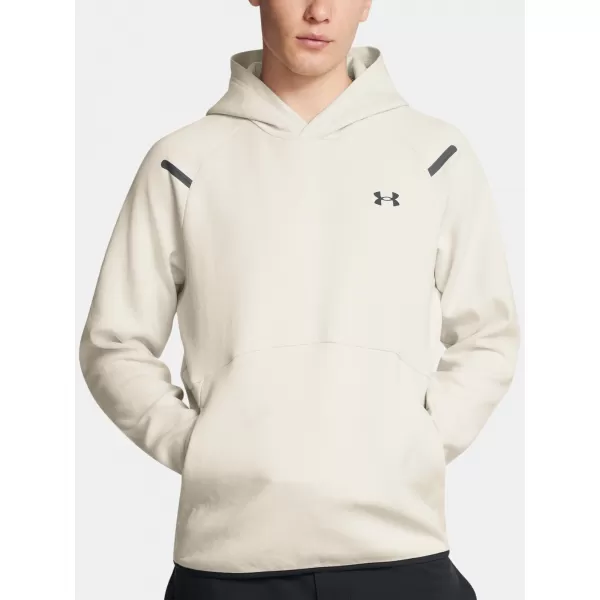  Férfi pulóver UNDER ARMOUR UNSTOPPABLE FLC HD EU 1389350-110 FEHÉR 