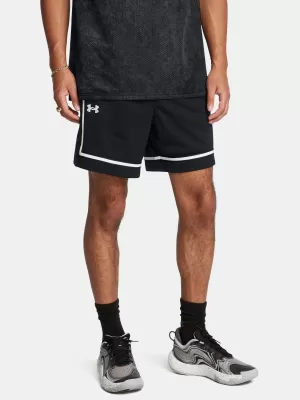 Férfi rövidnadrág UNDER ARMOUR ZONE PRO 7IN MESH SHORT 1387089-001 FEKETE
