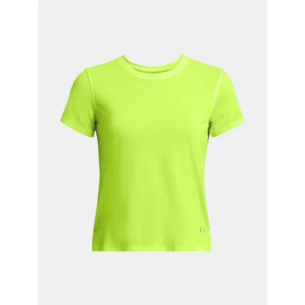  Női póló UNDER ARMOUR LAUNCH SHORTSLEEVE 1382434-731 ZÖLD 