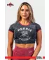 Lemosott Crop-Top-Póló GOLDEN AGE 782 BLACK Nebbia