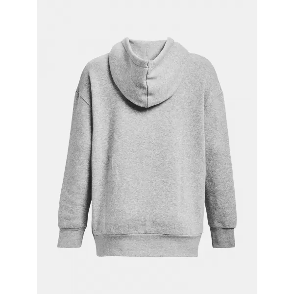  Női pulóver UNDER ARMOUR ESSENTIAL FLC OS HOODIE 1379495-012 SZÜRKE 