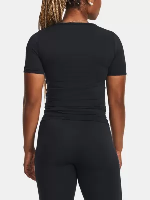 Női póló UNDER ARMOUR TRAIN SEAMLESS SS 1379149-001 FEKETE