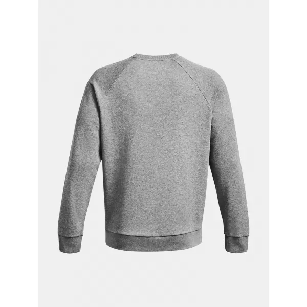  Férfi pulóver UNDER ARMOUR RIVAL FLEECE CREW 1379755-025 SZÜRKE 
