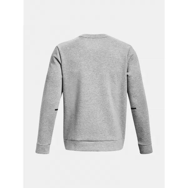  Férfi pulóver UNDER ARMOUR UNSTOPPABLE FLC CREW 1381688-011 SZÜRKE 