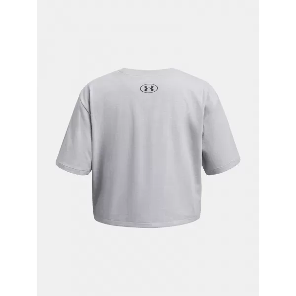  Lányos póló UNDER ARMOUR RIVAL SS 1389755-011 SZÜRKE 