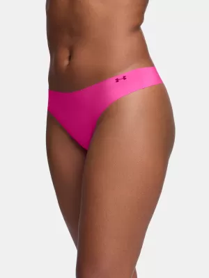 Női bugyi UNDER ARMOUR PURE STRETCH NS THONG (3KS) 1383893-652 RÓZSASZÍN