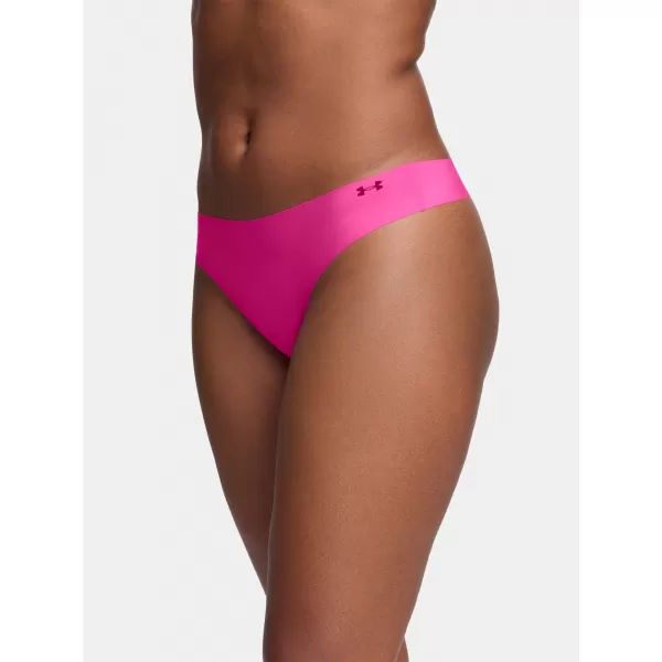  Női bugyi UNDER ARMOUR PURE STRETCH NS THONG (3KS) 1383893-652 RÓZSASZÍN 