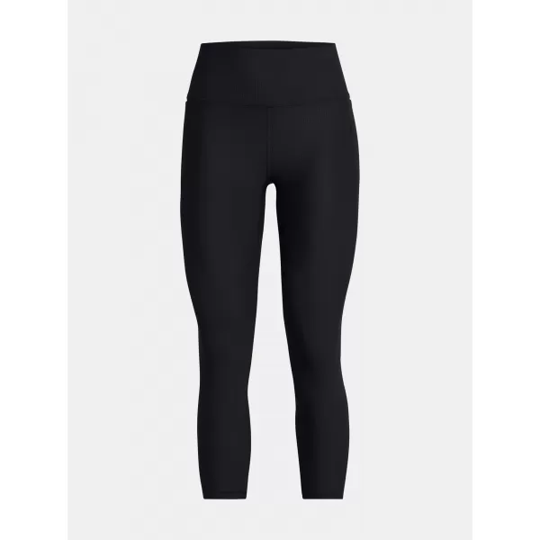  Női leggings UNDER ARMOUR MERIDIAN RIB ANKLE LEG 1386467-001 FEKETE 