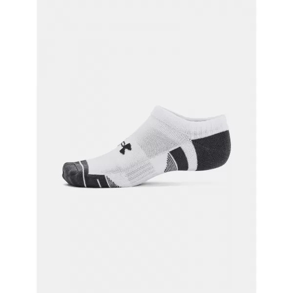  Zokni UNDER ARMOUR PERFORMANCE COTTON NS (3 PÁRY) 1379526-100 FEHÉR 