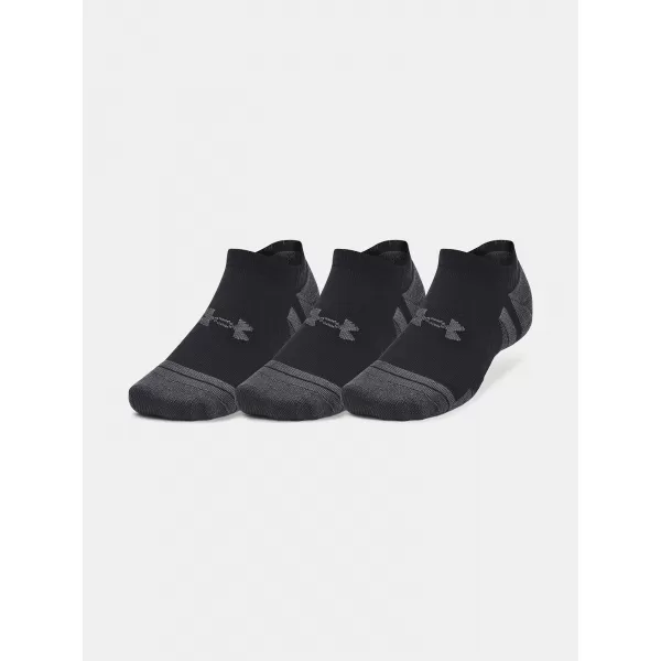  Zokni UNDER ARMOUR PERFORMANCE TECH NS (3 PÁRY) 1379503-001 FEKETE 