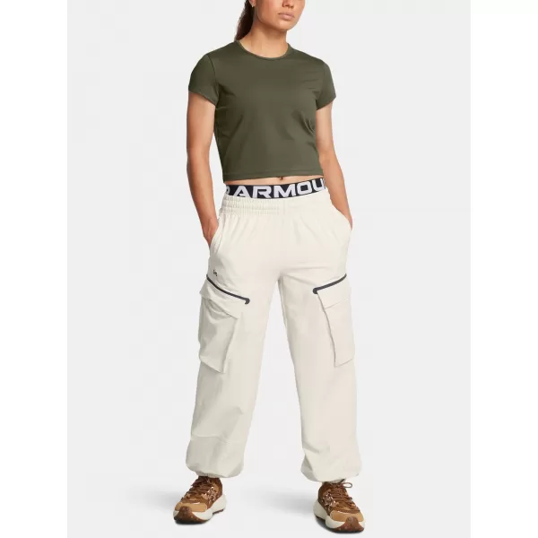  Női póló UNDER ARMOUR MERIDIAN BABY TEE 1387729-390 ZÖLD 
