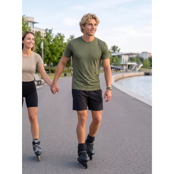  Férfi funkcionális ing ALTISPORT NoPrint NP/ALM421 KHAKI 