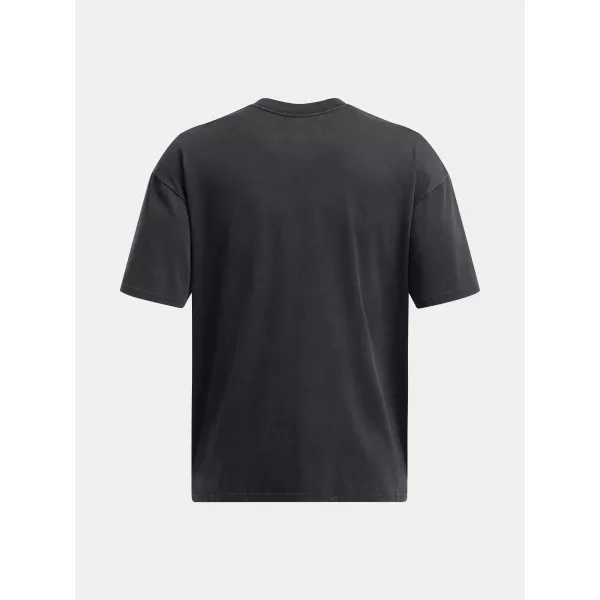  Férfi póló UNDER ARMOUR M HW OS LOGO WASH SS 1389147-001 FEKETE 