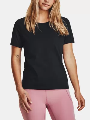 Női póló UNDER ARMOUR MERIDIAN SS 1379155-001 FEKETE