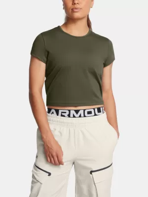 Női póló UNDER ARMOUR MERIDIAN BABY TEE 1387729-390 ZÖLD