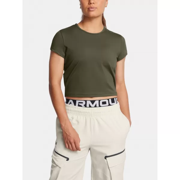  Női póló UNDER ARMOUR MERIDIAN BABY TEE 1387729-390 ZÖLD 