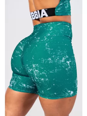 HAMMIES 615 GREEN Nebbia magas derekú 5 hüvelykes leggings rövidnadrág