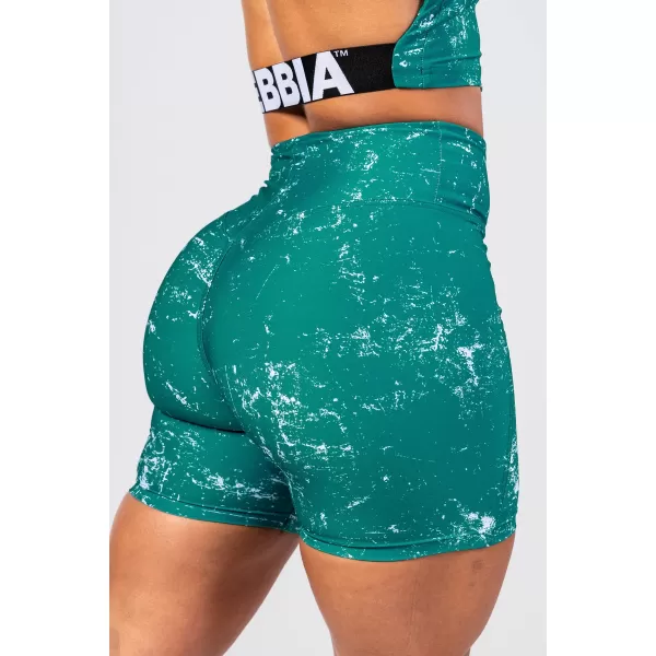  HAMMIES 615 GREEN Nebbia magas derekú 5 hüvelykes leggings rövidnadrág 