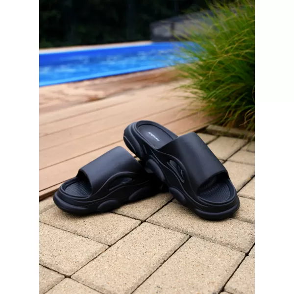  Papucs ALTISPORT KUTER FEKETE 