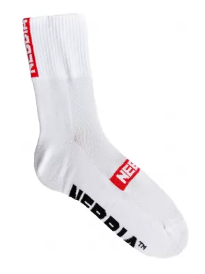 EXTRA MILE” crew zokni 103 WHITE Nebbia