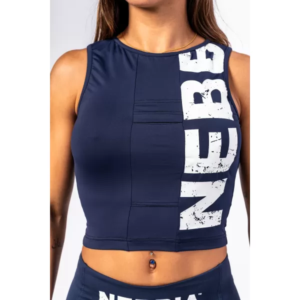  Tank felső SNATCHED 627 DARK BLUE Nebbia 