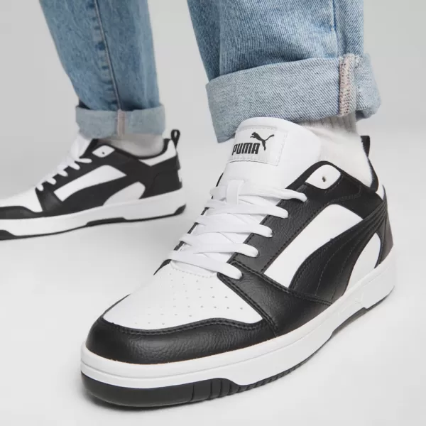  Csizma PUMA REBOUND V6 LOW 392328-01 FEHÉR 