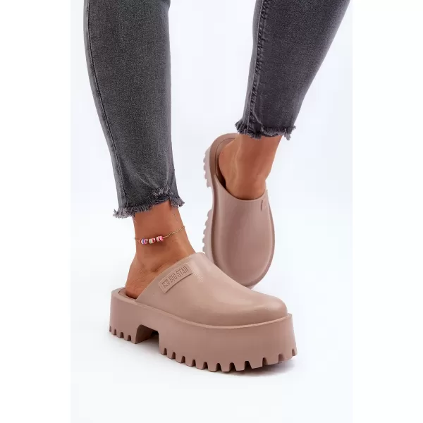  Női papucs BIG STAR NN274016 BÉZS Big Star Shoes 