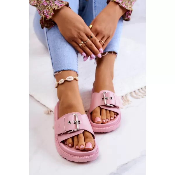  Női divatpapucs BIG STAR JJ274A308 PINK Big Star Shoes 