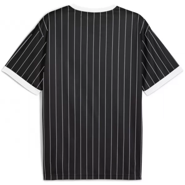  Férfi mez PUMA ESS STRIPED JERSEY 688263-01 FEKETE 
