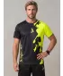 Férfi funkcionális T -piró prémium ALTISPORT VOJ/ALM112TR01 FEKETE-FLUO SÁRGA