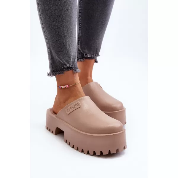 Női papucs BIG STAR NN274016 BÉZS Big Star Shoes 