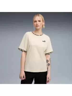 Ing PUMA ESS GRAPHIC ANIMAL RELAXED TEE 688082-87 FEHÉR
