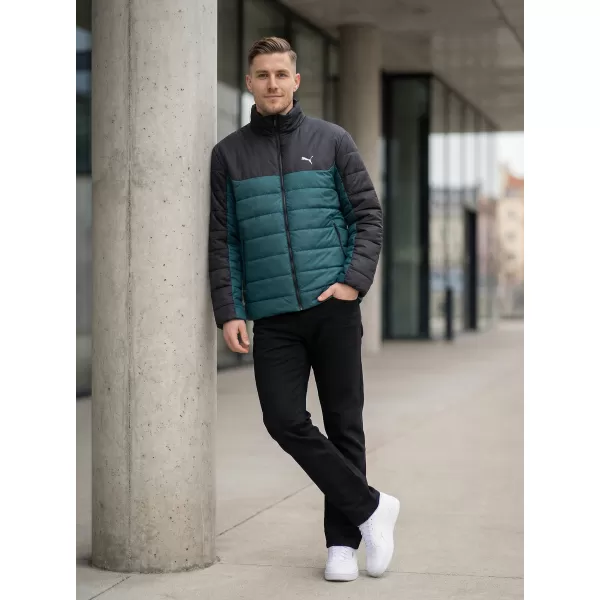  Férfi dzseki PUMA ESS PADDED JACKET 685210-75 ZÖLD 