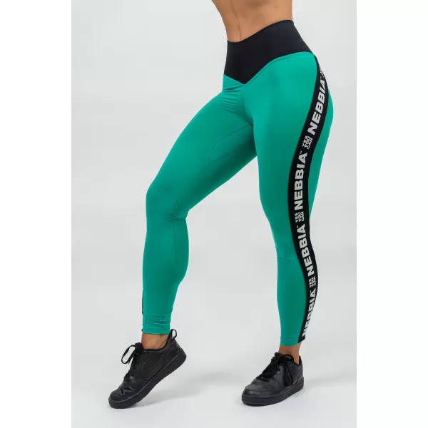  Magas derekú leggings ICONIC 209 GREEN Nebbia 