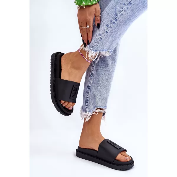  Női papucs BIG STAR LL274429 BLACK Big Star Shoes 
