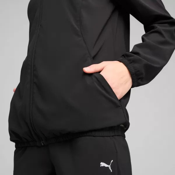  Női kabát PUMA RUN VELOCITY WOVEN JACKET W 526584-01 FEKETE 