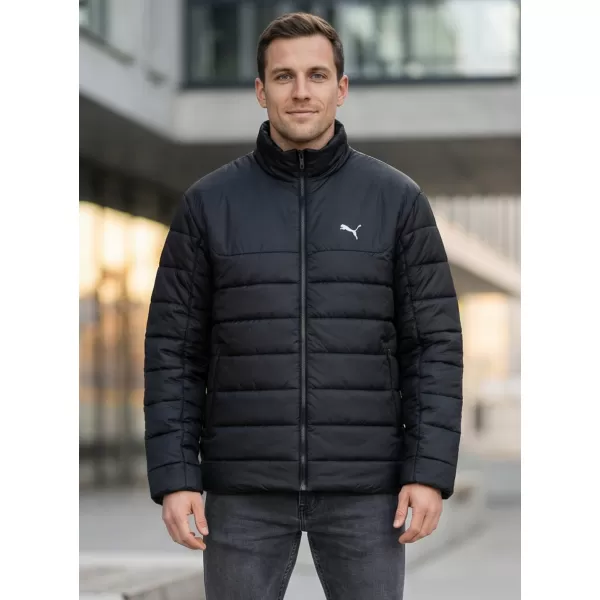  Férfi dzseki PUMA ESS PADDED JACKET 685210-01 FEKETE 