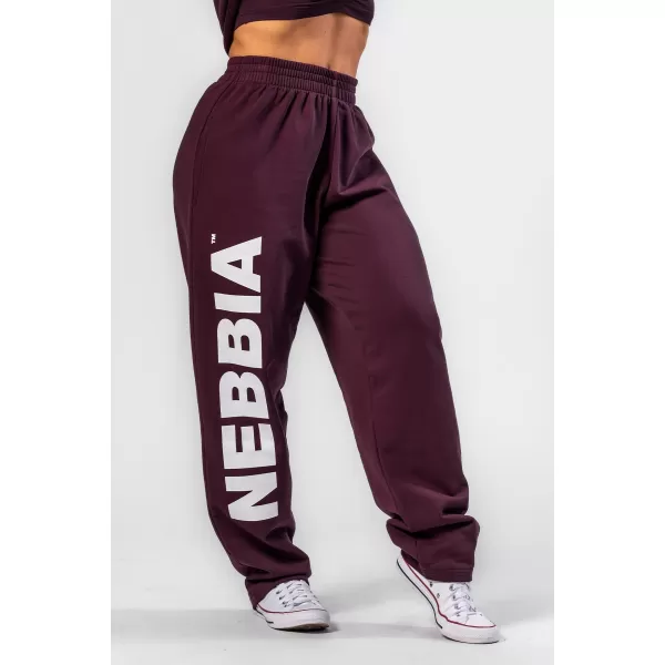  Bő bő melegítőnadrág BOYFRIEND STYLE 432 DARK RED Nebbia 