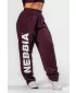 Bő bő melegítőnadrág BOYFRIEND STYLE 432 DARK RED Nebbia