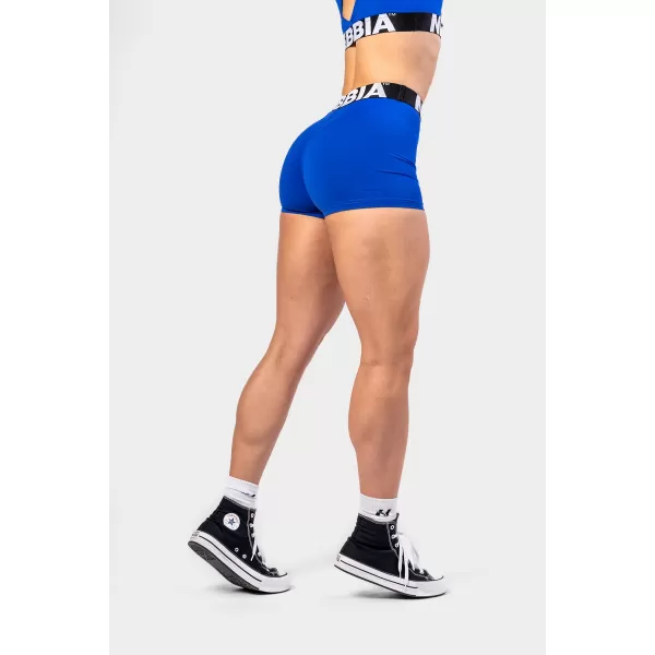 Fitness rövidnadrág magas derékkal GLUTE PUMP 240 BLUE Nebbia 