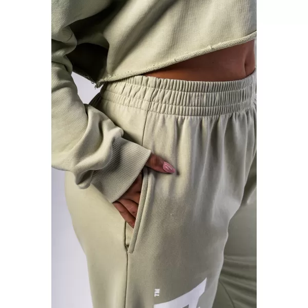 Bő bő melegítőnadrág BOYFRIEND STYLE 432 LIGHT GREEN Nebbia 