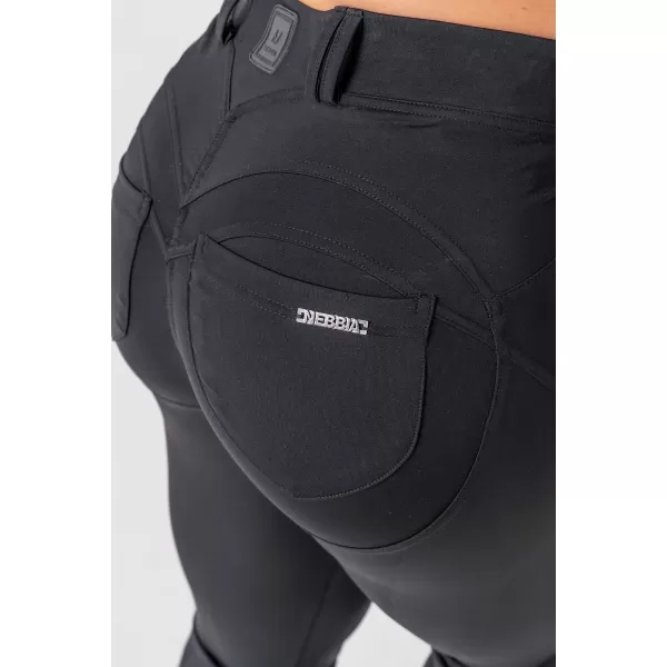  Bubble Butt Leggings 2.0 MAXIMUM PUSH-UP 306 BLACK Nebbia 