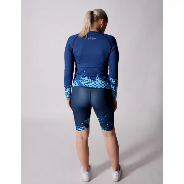  Női funkcionális T -piró hosszú ujjú prémiummal ALTISPORT VOJ/ALW109TR03 KIRÁLYI 