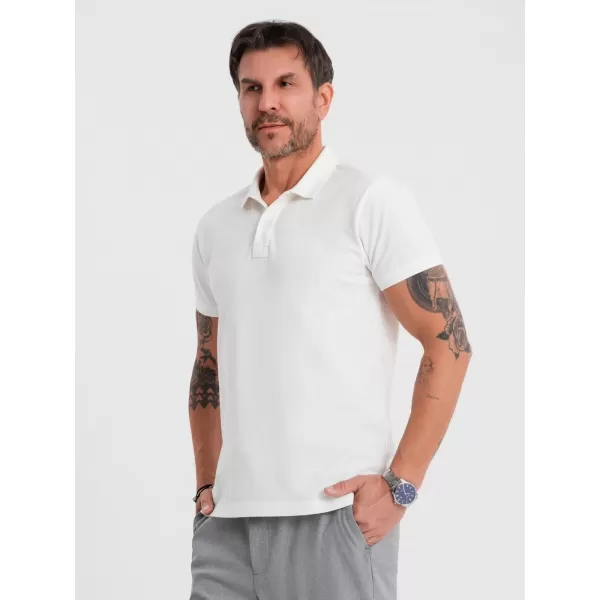  Férfi t -póló OMBRE OM-POSS-0103 ECRU 