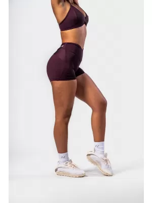 Formáló rövidnadrág V-alakú derékkal STRONG BEAUTY 428 DARK RED Nebbia